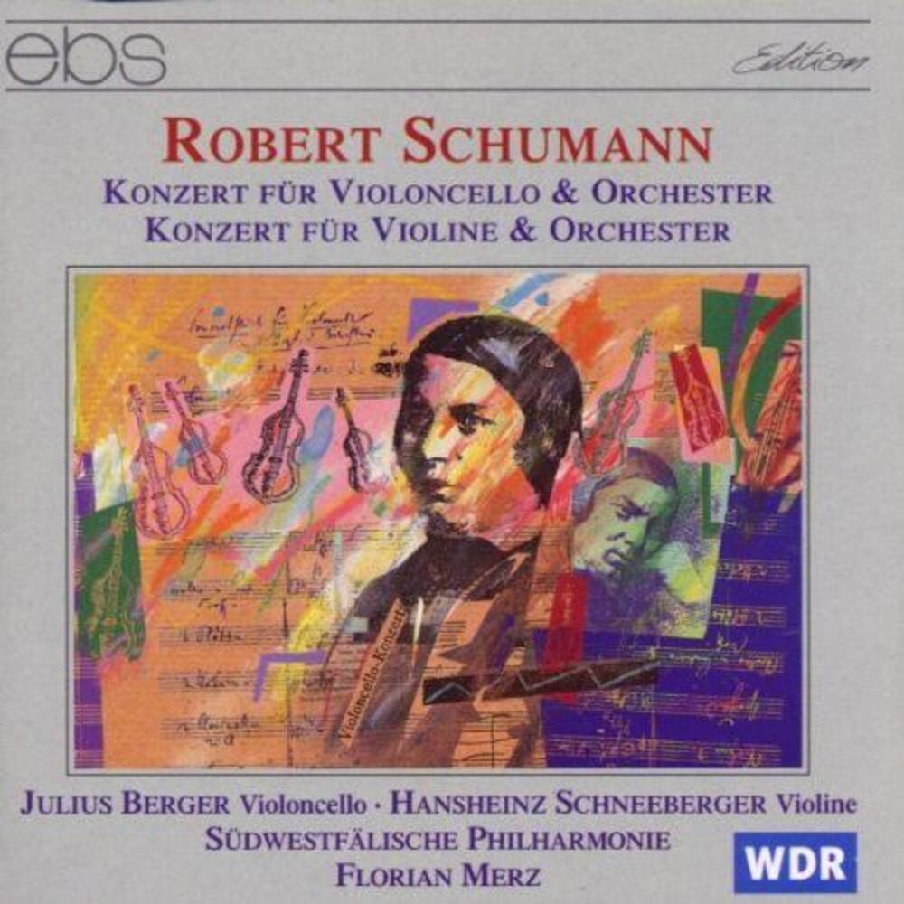 Schumann / Berger / Schneeberger U.A. - Con for Violon Cello  CD